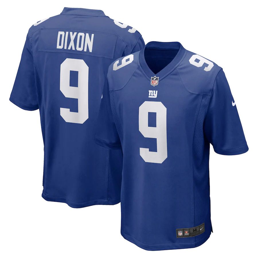Men New York Giants #9 Riley Dixon Nike Royal Game NFL Jersey